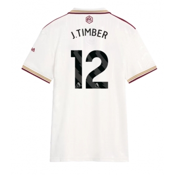Billige Fotballdrakt Arsenal Jurrien Timber #12 Replika Tredjedrakt Dame 2025-26 Kortermet